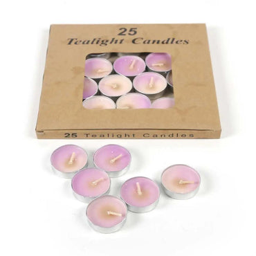 Tea Candles For Birthday Party - 25 PCs (TC-01) The Stationers